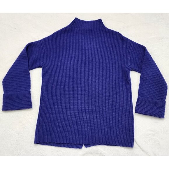 Athleta Azalea Cashmere Sweater Purple Small - Picture 6 of 10